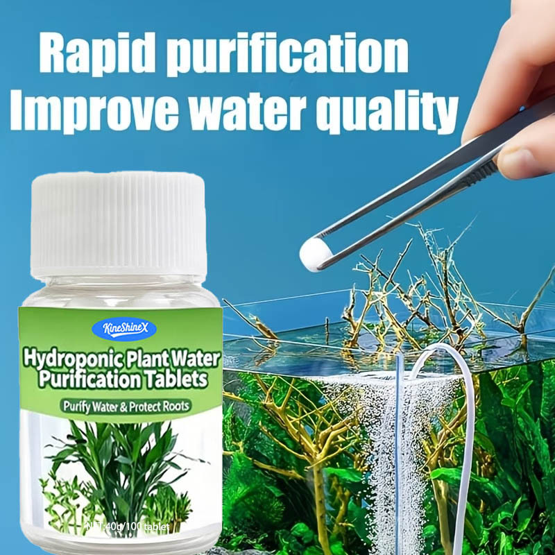 Aquarium Plant In Pot - Hydroponische Wasserreinigungstabletten - Sofort einsatzbereites Wasser