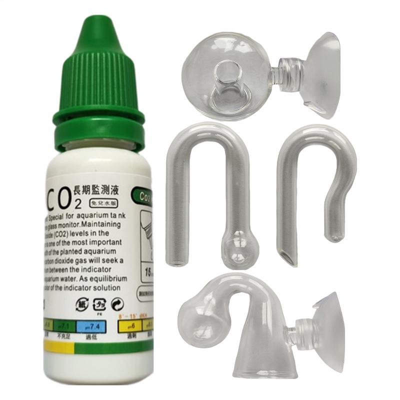 Aquarium Plant Nutrients - Aquarium CO2-Indikator-Lösung 15 ml Aquarium-Langzeitmonitor CO2-Test