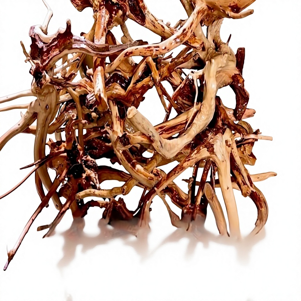 Planted Aquarium With Driftwood - Natürliche Treibholzäste für die Aquariumdekoration mit
