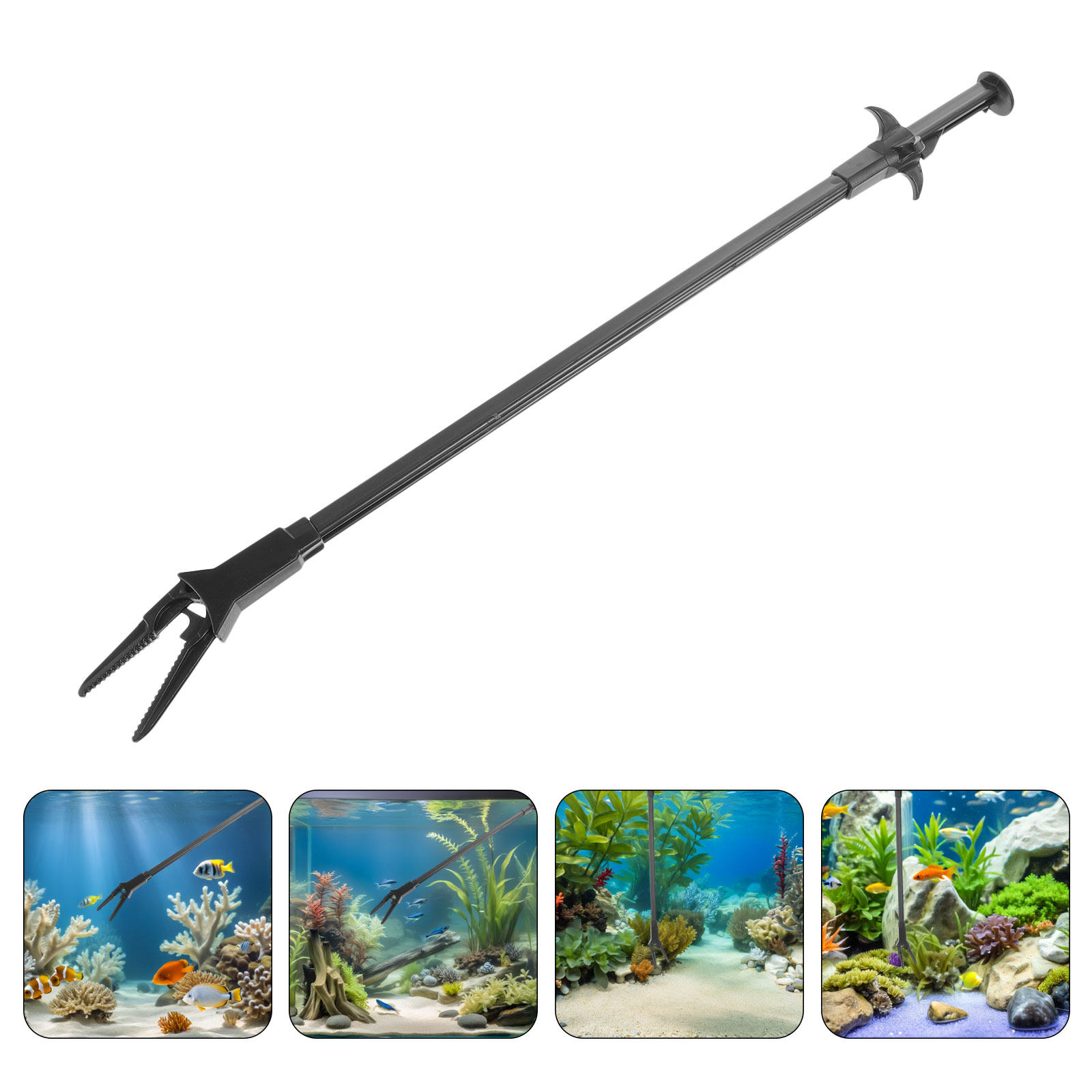 Planted Aquarium Tips - 3 Stück lange Aquariumpinzetten, 19,7 Zoll,
