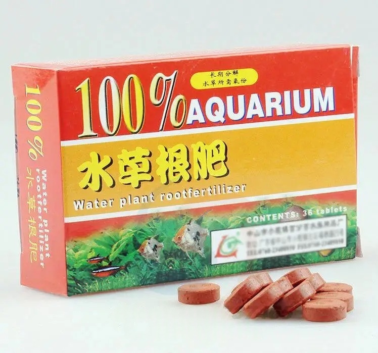 Planted Aquarium Fertilizer - 36 Stück Aquarium-Fisch-Wasserpflanze, Wasserwurzeldünger, einfache Verwendung,