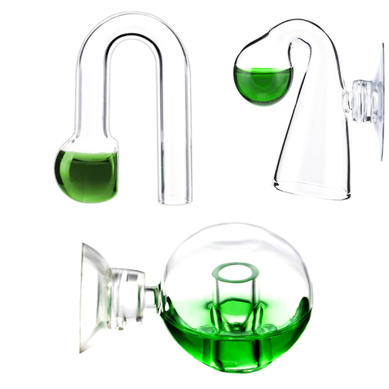 Aquarium Plant In Pot - Diffuses Glas CO2 Drop Checker Aquarium